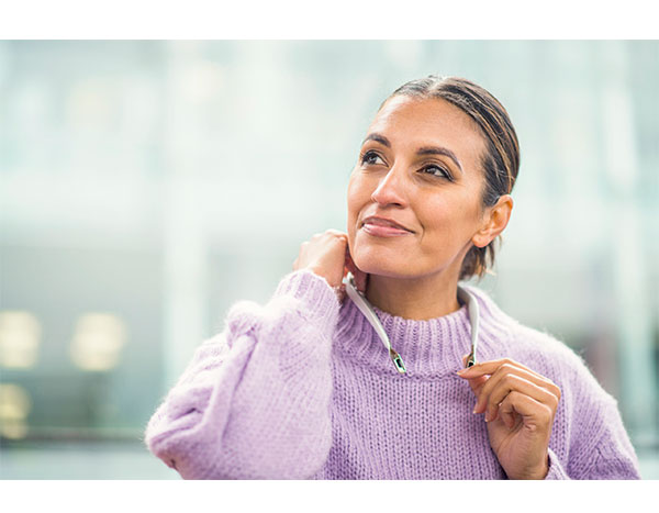 Nosivi prečišćivač vazduha AirVida L1 white - detalj