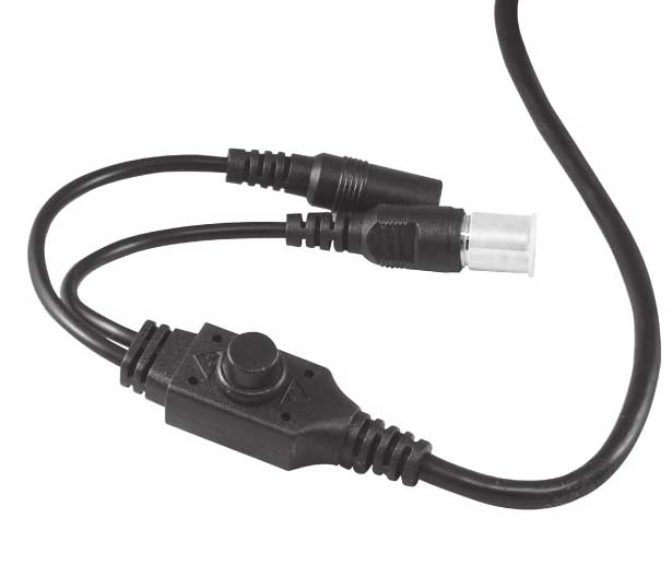 4u1 kamera za video nadzor AHD CVBS TVI CVI K41-F500R25 - detalj