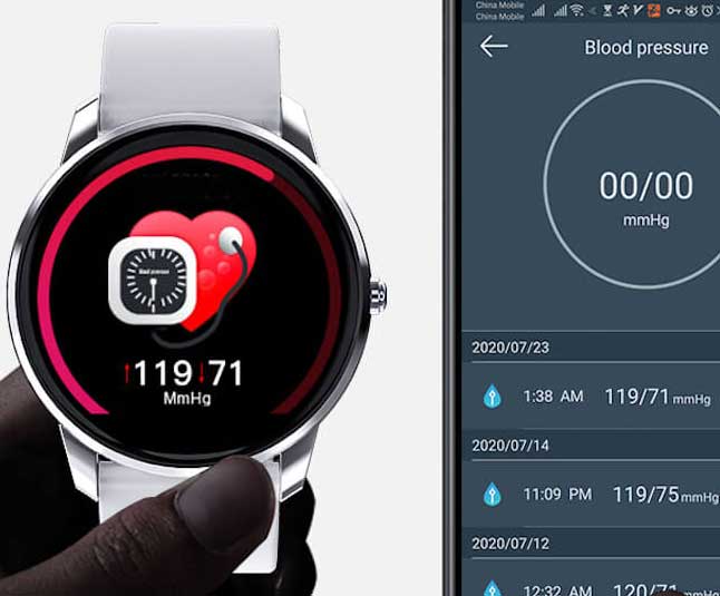 Pametni sat Moye Smart Watch Kronos II - Pink - detalj