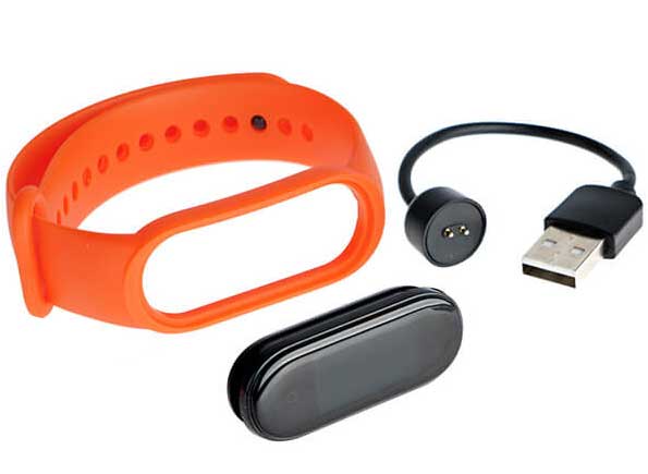 Fitness narukvica Moye Fit Pro M6 Smart Band Orange - detalj
