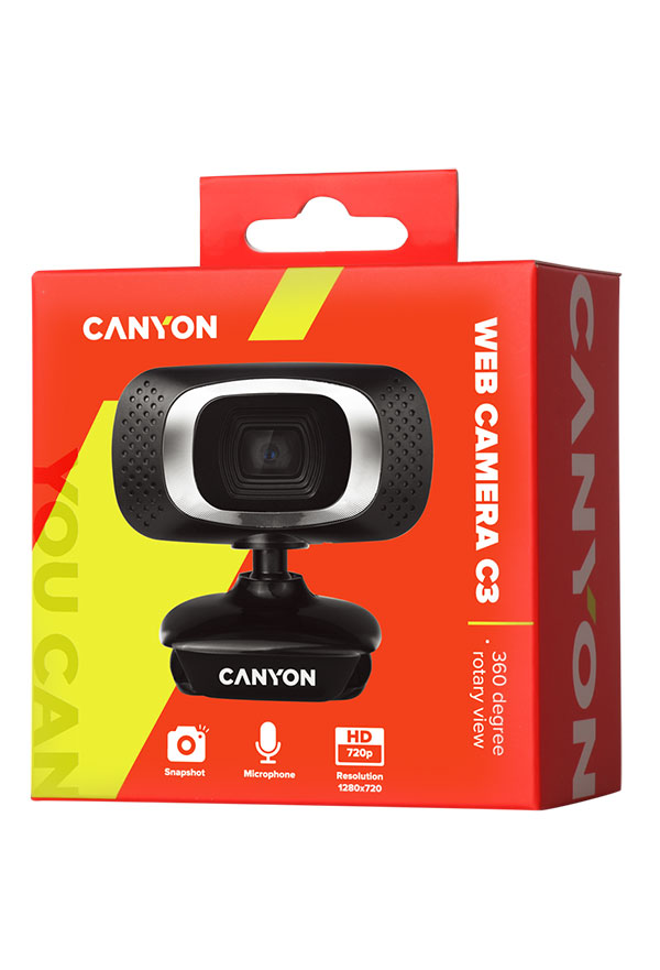 CANYON CNE-CWC3 Web Kamera - detalj