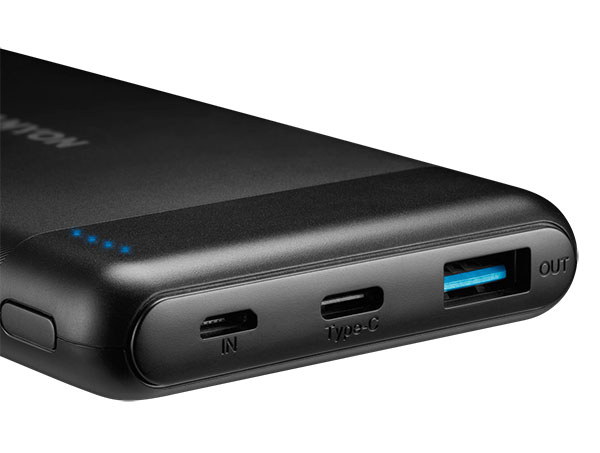 CANYON PB-107 Quick Charge Power Bank baterija 10000mAh punjač mobilnih telefona - detalj