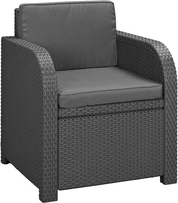 Keter Baštenska garnitura Modena Grafit CU 218236 - detalj