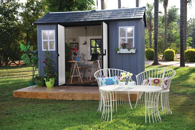 Keter Baštenska pomoćna kućica Šupa Oakland 1175SD CU 230456 - detalj