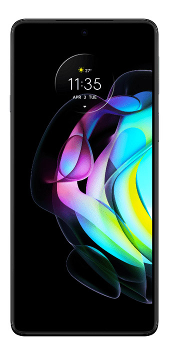 Motorola Moto Edge 20 Frosted White smartphone - detalj