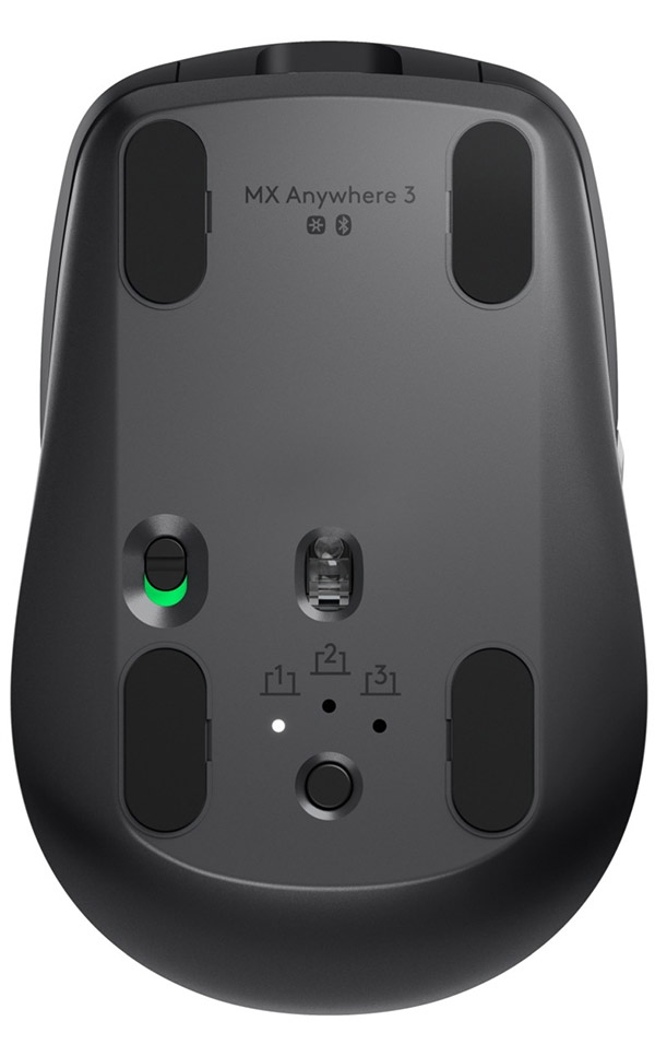 Logitech MX Anywhere 3 Graphite bežični miš 910-005988 - detalj