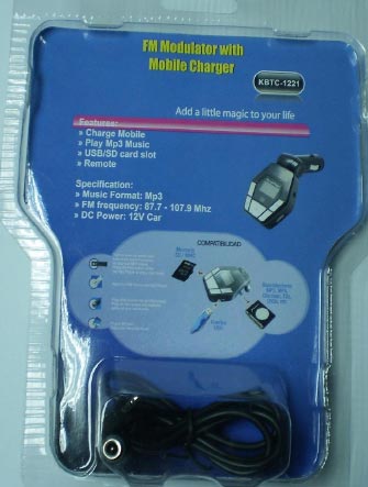 MP3 player za automobil sa punjačem za mobilne telefone - Nexon New - detalj