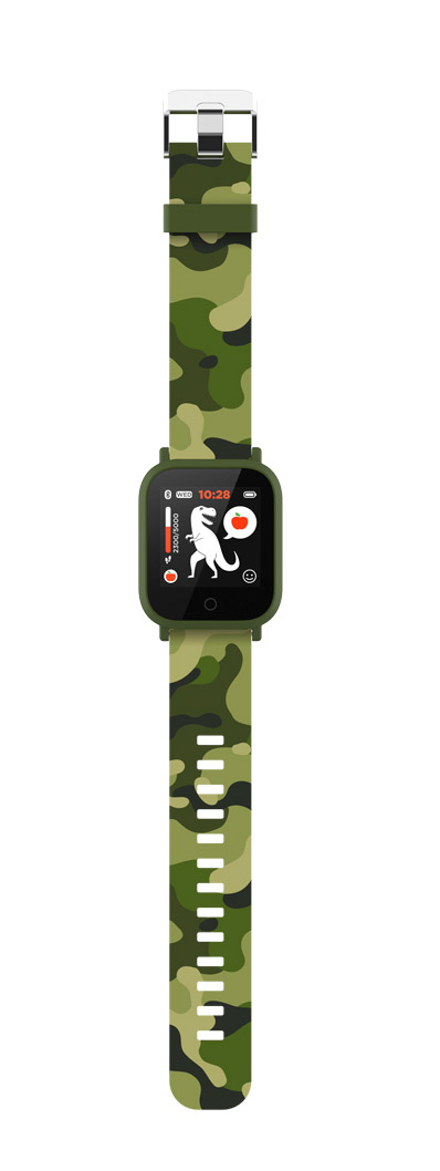 Dečiji pametni sat - motivator Canyon My Dino KW-33 zeleni - detalj