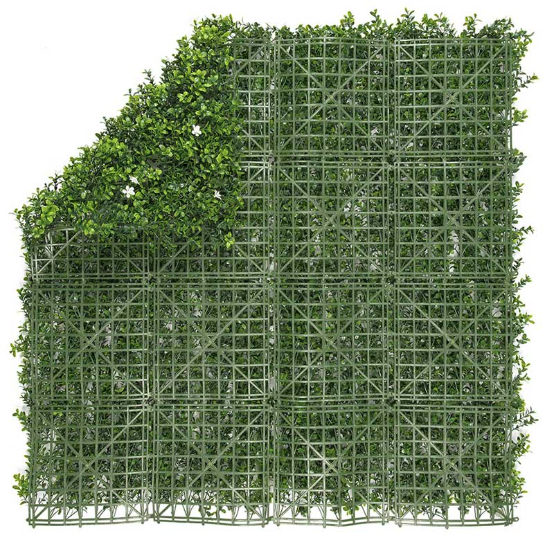 Dekorativna zidna obloga sa PVC lišćem Jasmin 1x1m - detalj