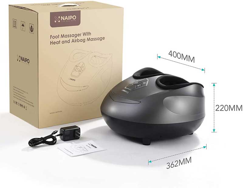 Šijacu masažer za stopala Naipo MGF-836 - detalj