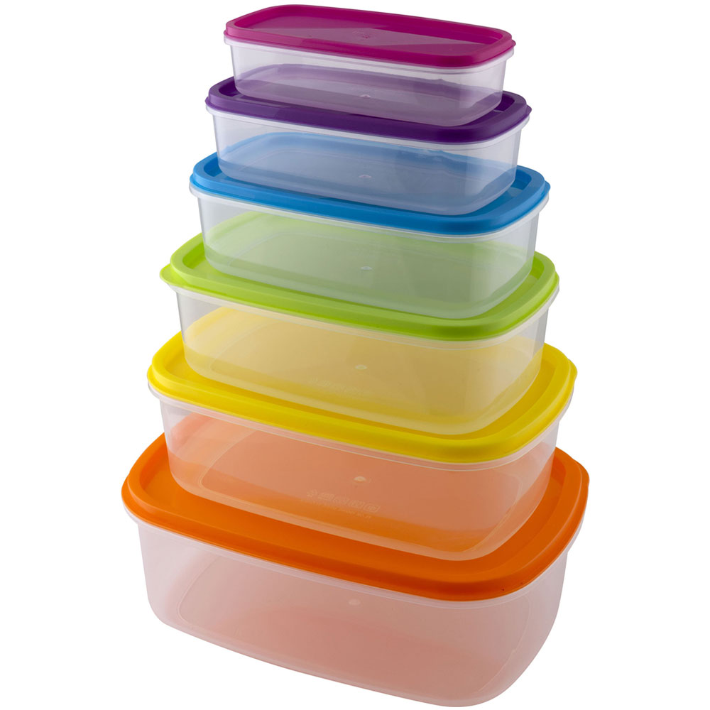 LAMART Set plastičnih posuda 6 komada RAINBOW LT6030 - detalj