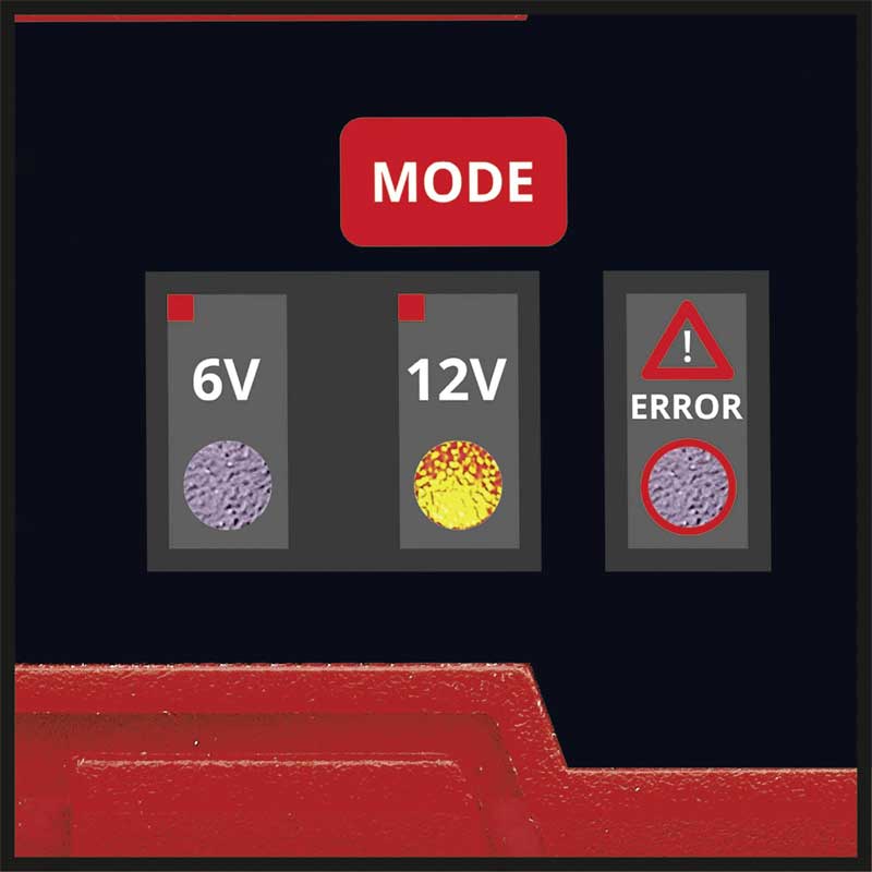 Einhell Punjač akumulatora sa mikroprocesorom 6V-12V CE-BC 1 M - detalj