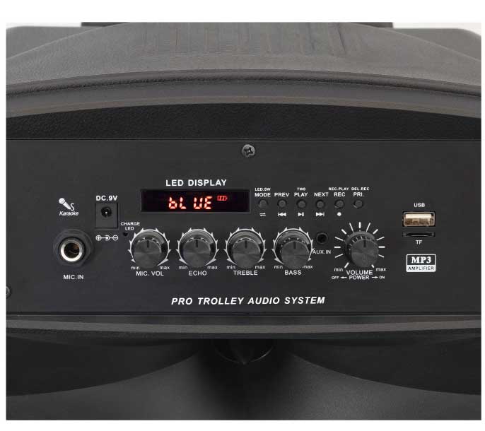 Bluetooth zvučnik 40W sa punjivom baterijom PAR30BT - detalj