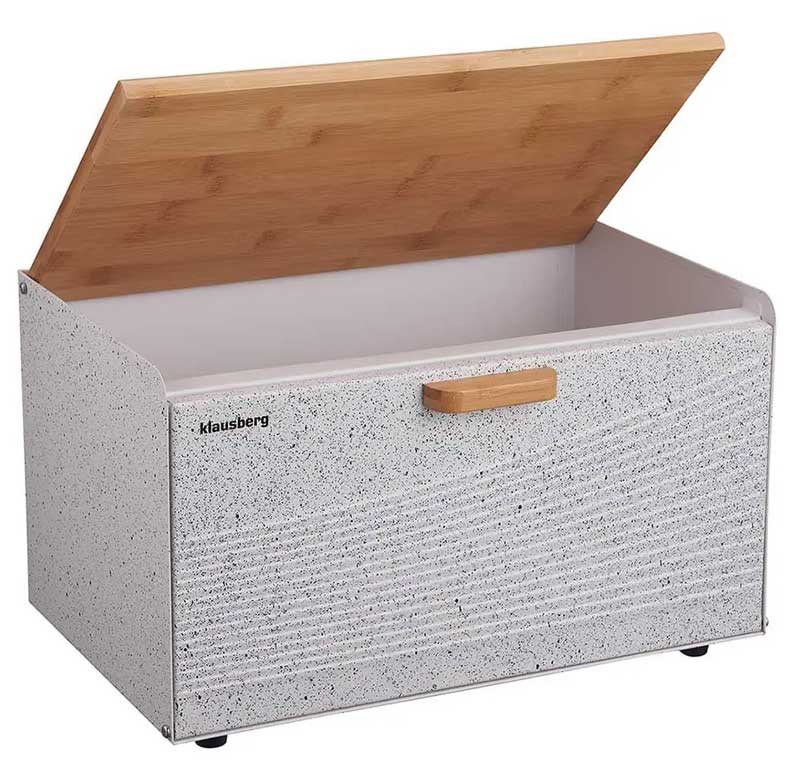 Kutija za hleb sa dvostranim otvaranjem Klausberg KB7466 - detalj