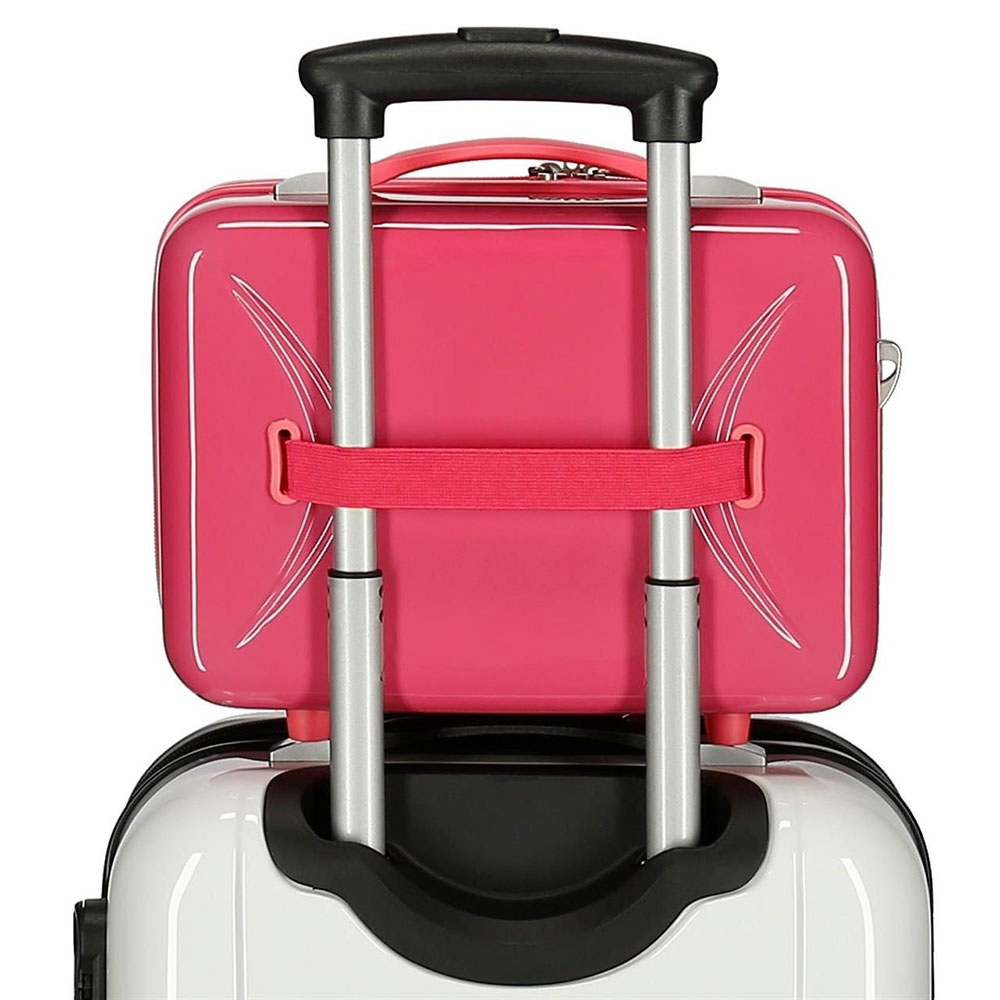 ABS Kofer za šminku Disney Minnie Around the world Paris Pink 31539 - detalj