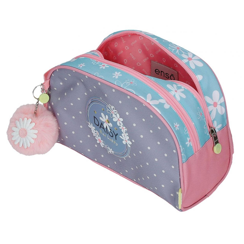 Neseser za šminku sa 2 pregrade Enso Daisy 92544 - detalj