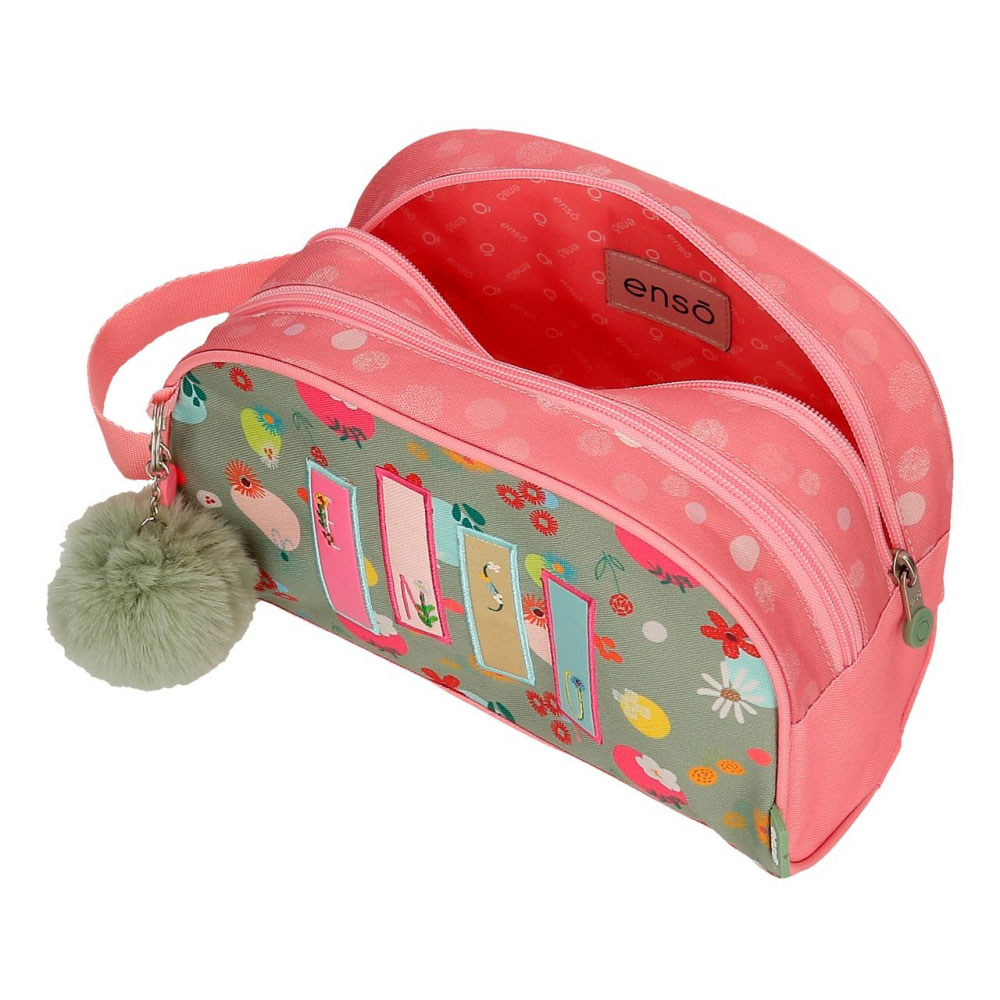 Neseser za put sa 2 pregrade Enso Nature 92844 - detalj