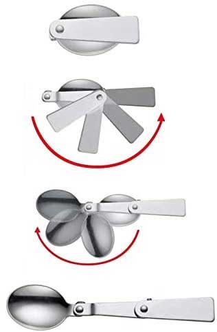 Termos za hranu sa sklopivom kašikom 500ml Kinghoff KH1457 - detalj