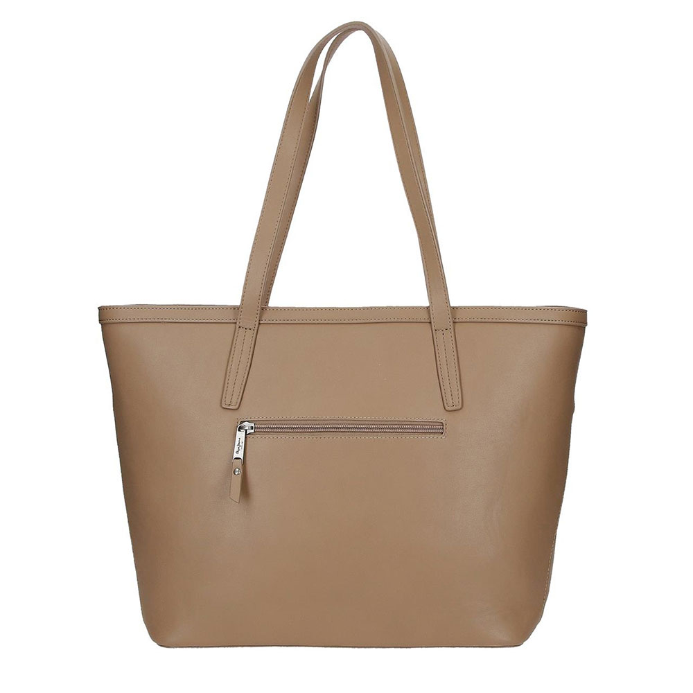 Pepe Jeans Ženska poslovna torba za laptop Lia Beige 78175 - detalj