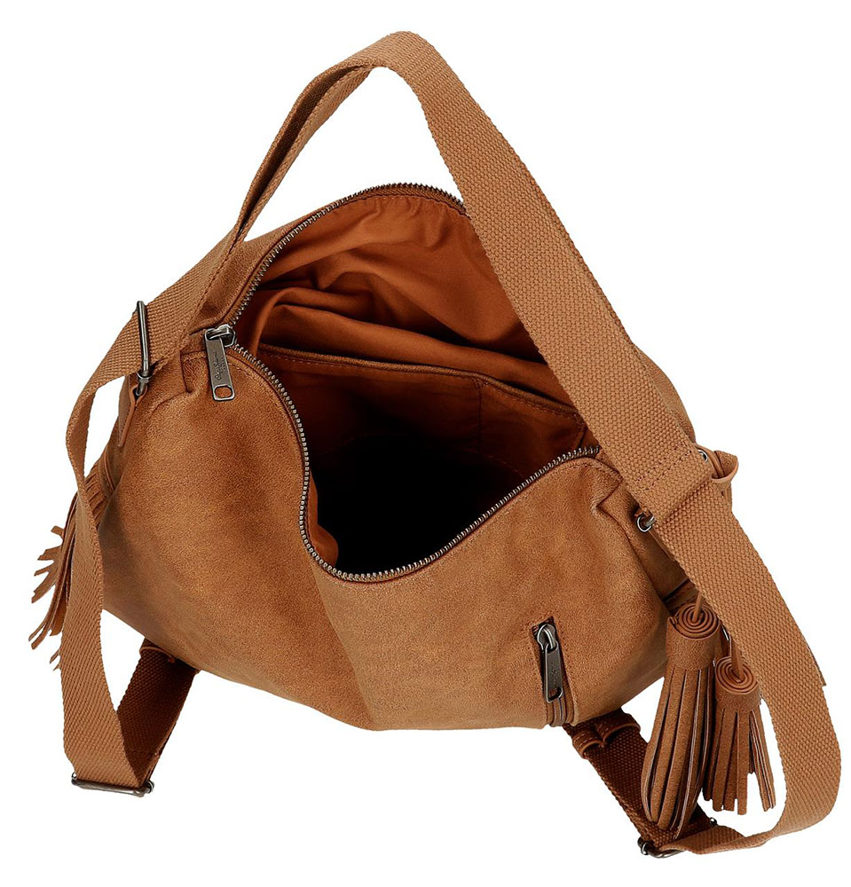 Ženska torba - ranac Pepe Jeans Cote Brown 77722 - detalj