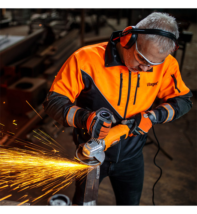 Ugaona brusilica Villager VLN 467 - detalj