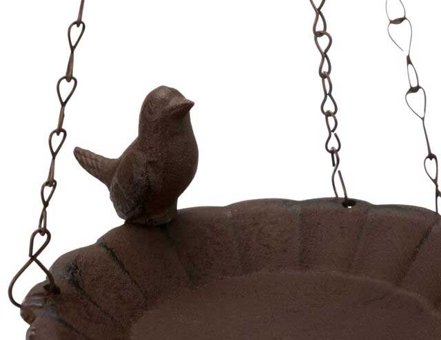 Viseće pojilište za divlje ptice, od livenog gvožđa Trixie 55502 - detalj