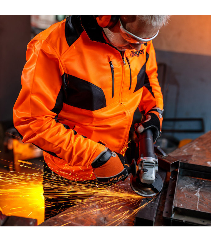 Ugaona brusilica Villager VLP 409 - detalj