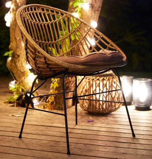 Balkonska garnitura Staxis Sto i dve stolice - detalj