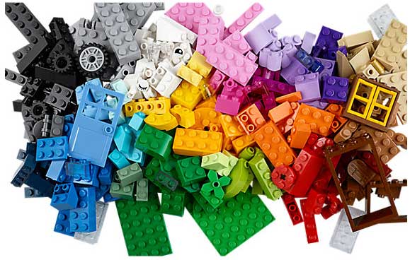 LEGO® Classic kockice - Kutija za kreativnu igru LE10702 - detalj