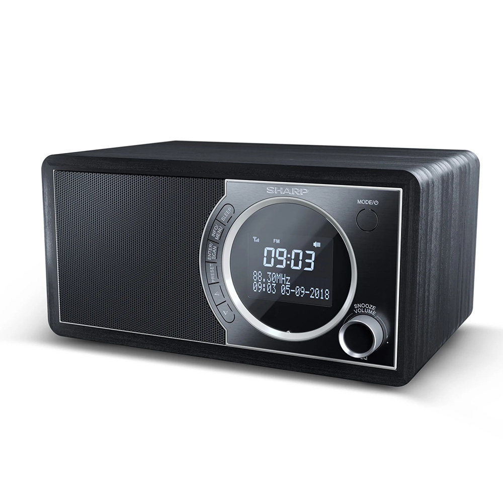 SHARP Digitalni Bluetooth radio DR-450BK - detalj