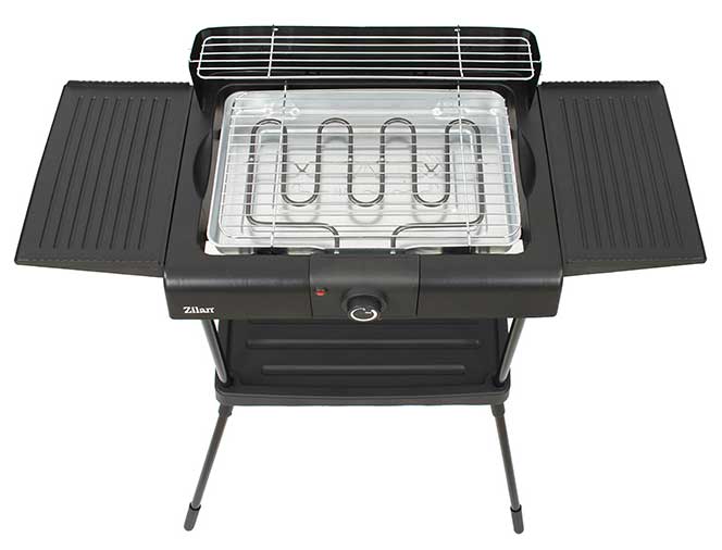 Električni roštilj sa nogarima 2400W Zilan ZLN3789 - detalj