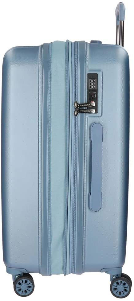 Movom Komplet kofera 65cm i 55cm Wood Pearl Blue 53195 - detalj