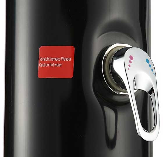 Stubni solarni tuš 20L sa dodatnom slavinom za pranje noguKR-08 - detalj