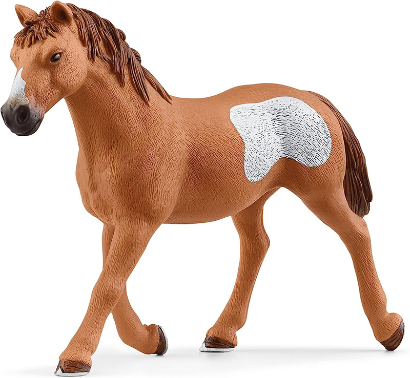 Schleich figure Domaće životinje - Kaubojka sa lasom 42577 - detalj