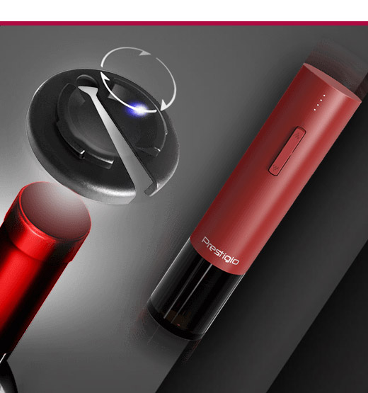 Automatski otvarač za vino Prestigio Valenze - detalj