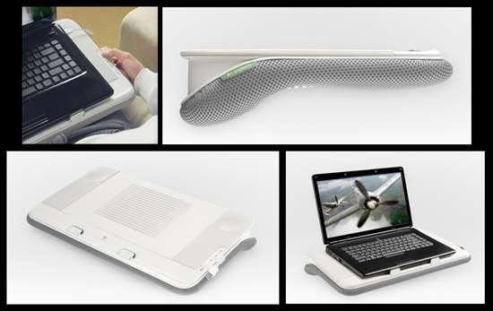 Zvučnici + Postolje Za Notebook Računare - Logitech N700 - detalj