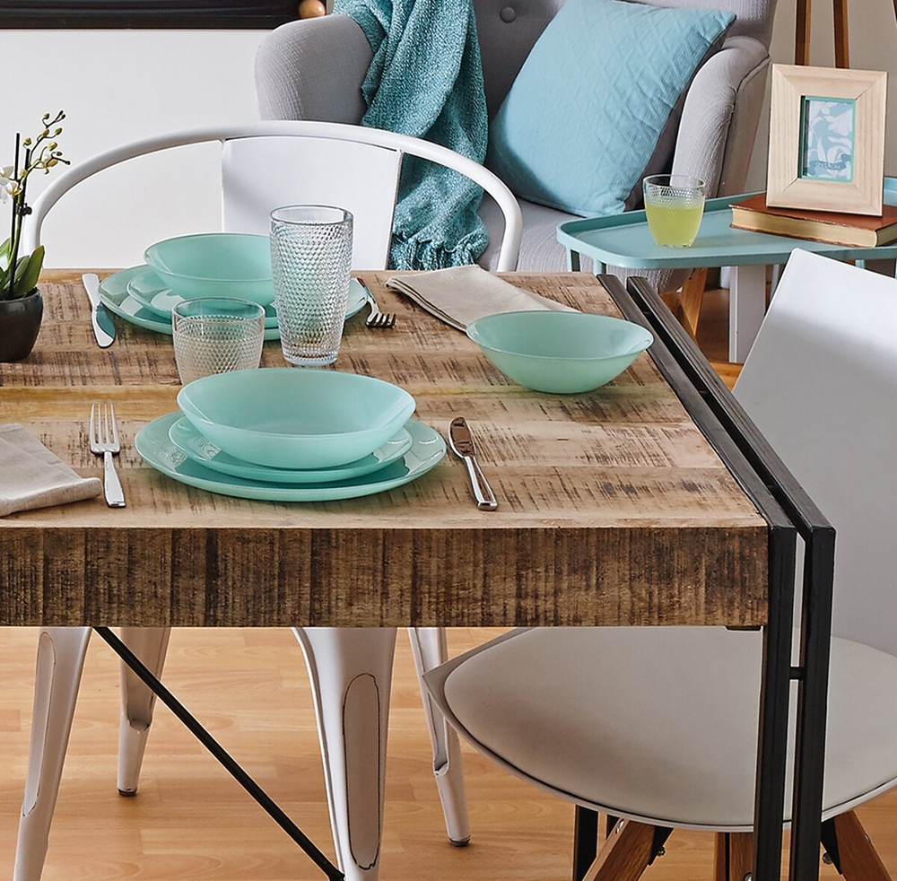 Luminarc Arty Soft blue plitki tanjir L1122 - detalj