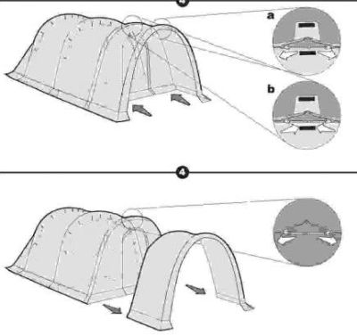 Ferrino Sator Kodiak 5 - detalj