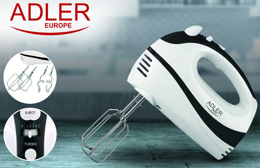 Kuhinjski mikser 300W Adler AD4205B - detalj