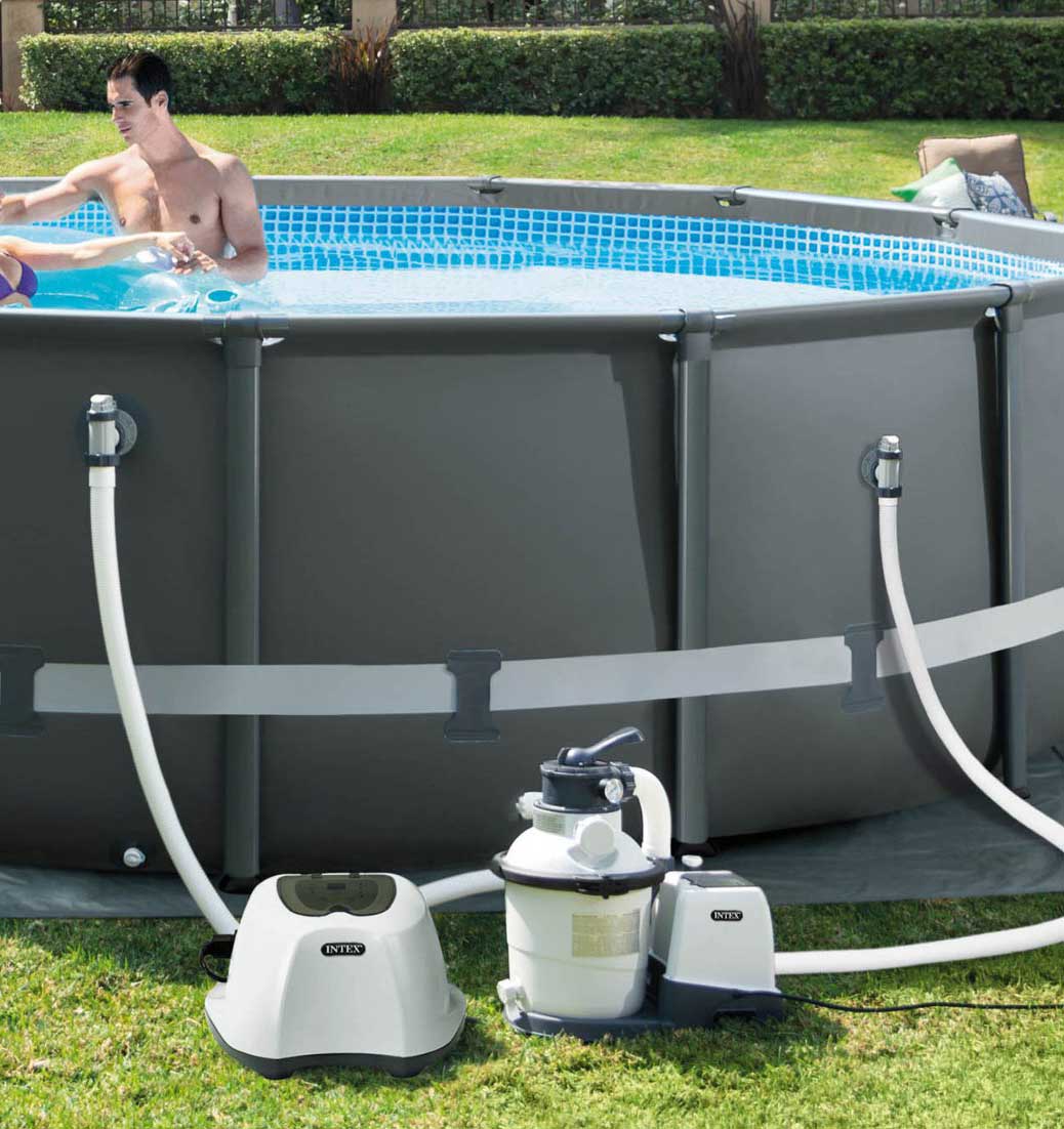 Uređaj Za Dezinfekciju Vode u Bazenima Pomoću Kuhinjske Soli  Intex Krystal Clear CG-26670 - detalj