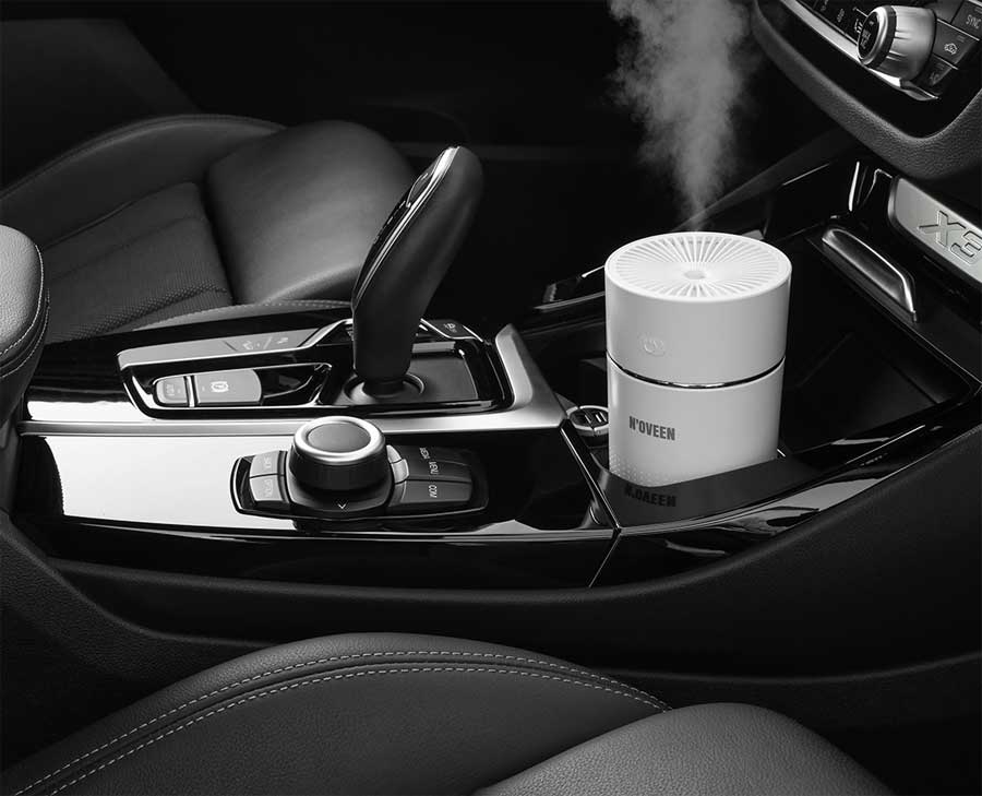 Prenosni ovlaživač vazduha sa funkcijom jonizatora Noveen MUH260 - detalj