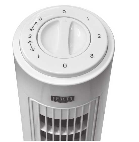 Stubni ventilator 50W Prosto TF813B - detalj