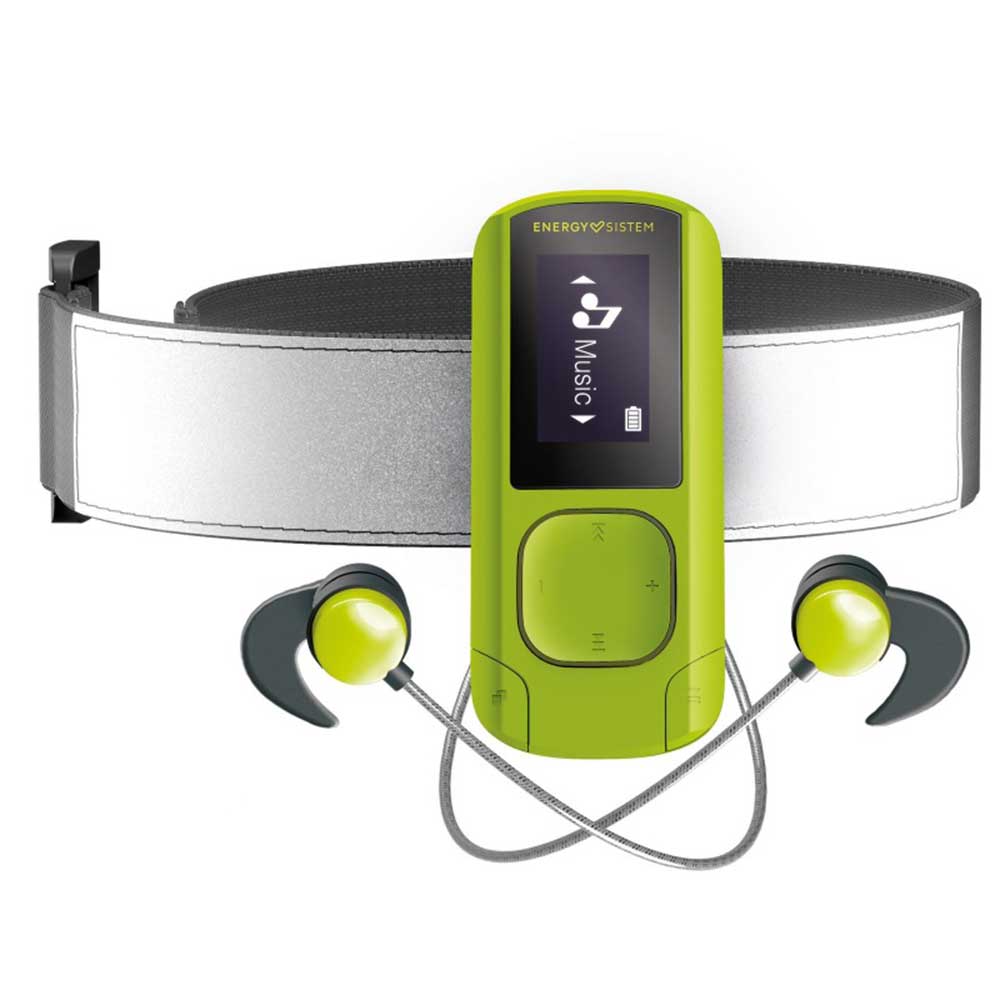 ENERGY SISTEM MP3 plejer 16GB Clip Bluetooth Sport Greenstone player zeleni - detalj