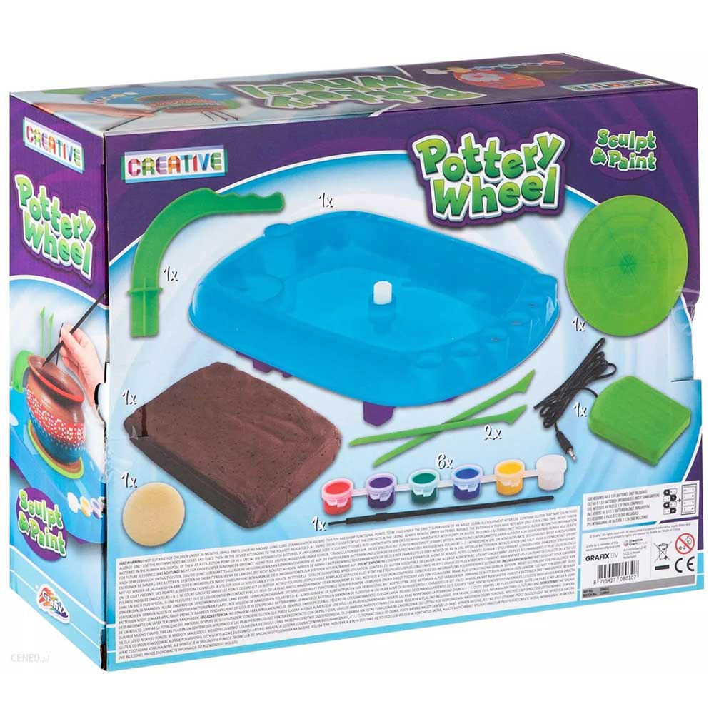 CLEVER Grnčarski točak dečiji set za igru - detalj