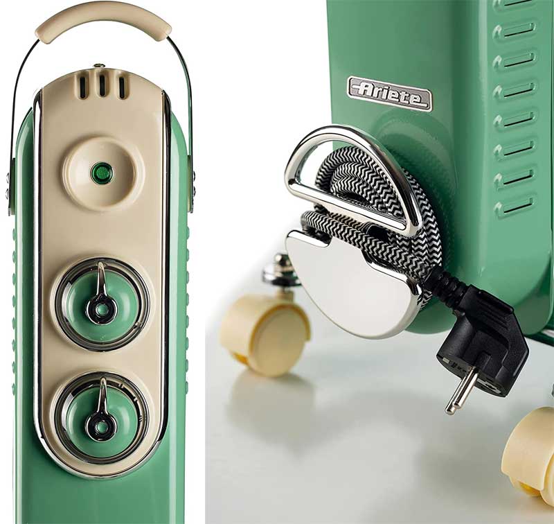 Uljani radijator Ariete 839GR - detalj