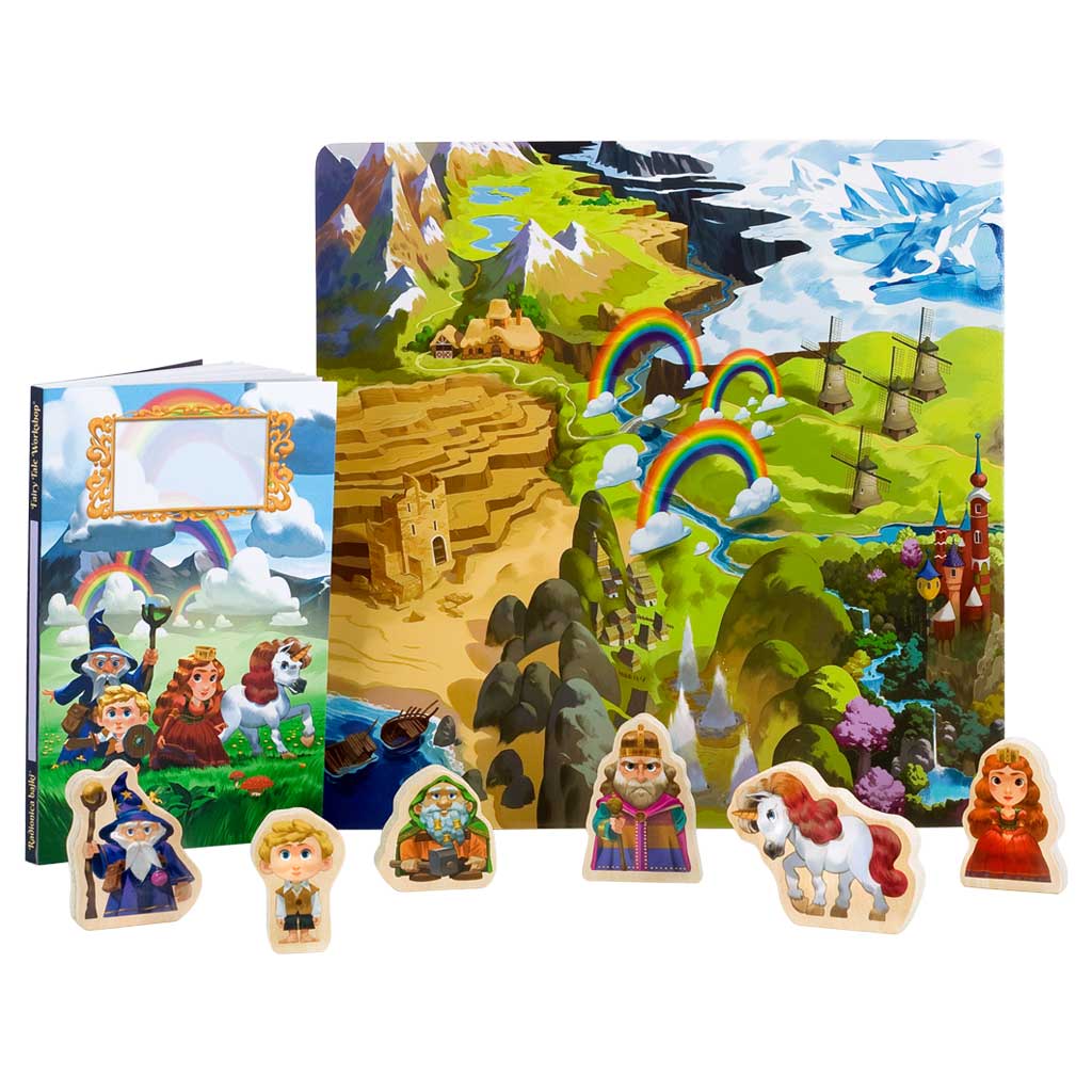 PINO Društvena igra Radionica bajki Duga - detalj