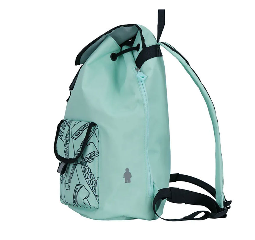 LEGO® Tribini Školski ranac Happy Mint 20132 - detalj