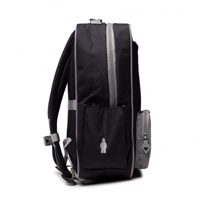 LEGO® Ranac za predškolsko Tribini Classic Grey 20134 - detalj