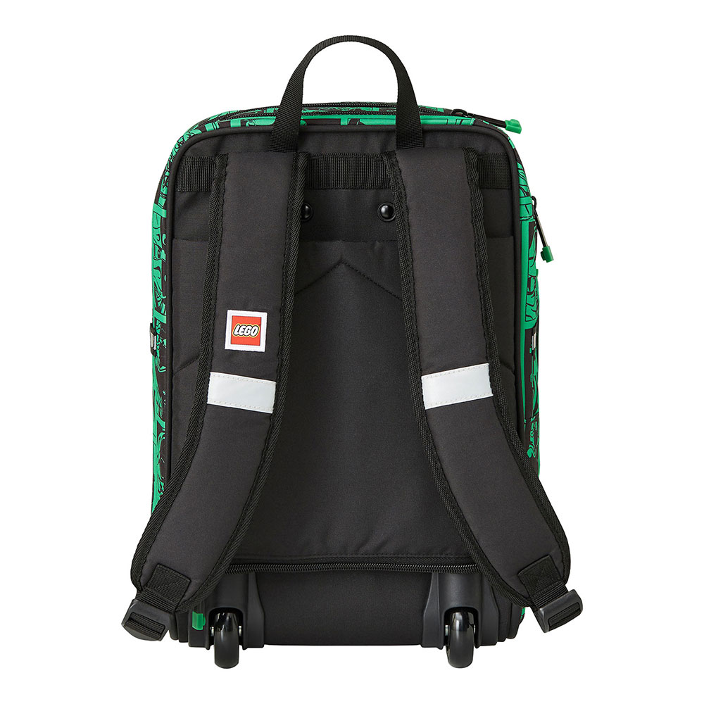 LEGO® NINJAGO školski ranac sa točkićima Andersen Green 20220 - detalj