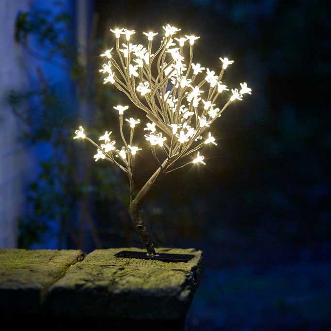 LED Bonsai Svetleće Drvo 45 cm - Toplo Belo Svetlo - detalj